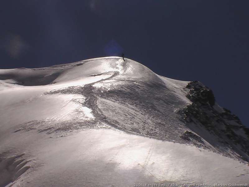 Pic: Aufstieg zum Chapayev Peak